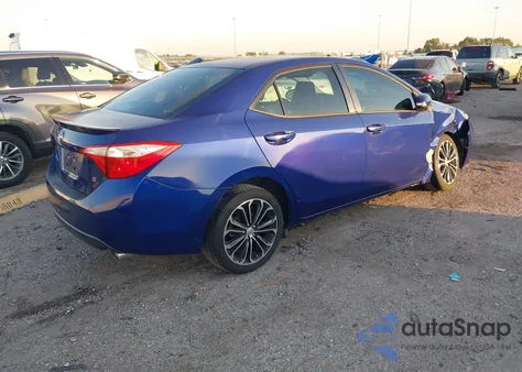2015 Toyota Corolla S Plus from USA, damaged, VIN 2T1BURHE0FC448366